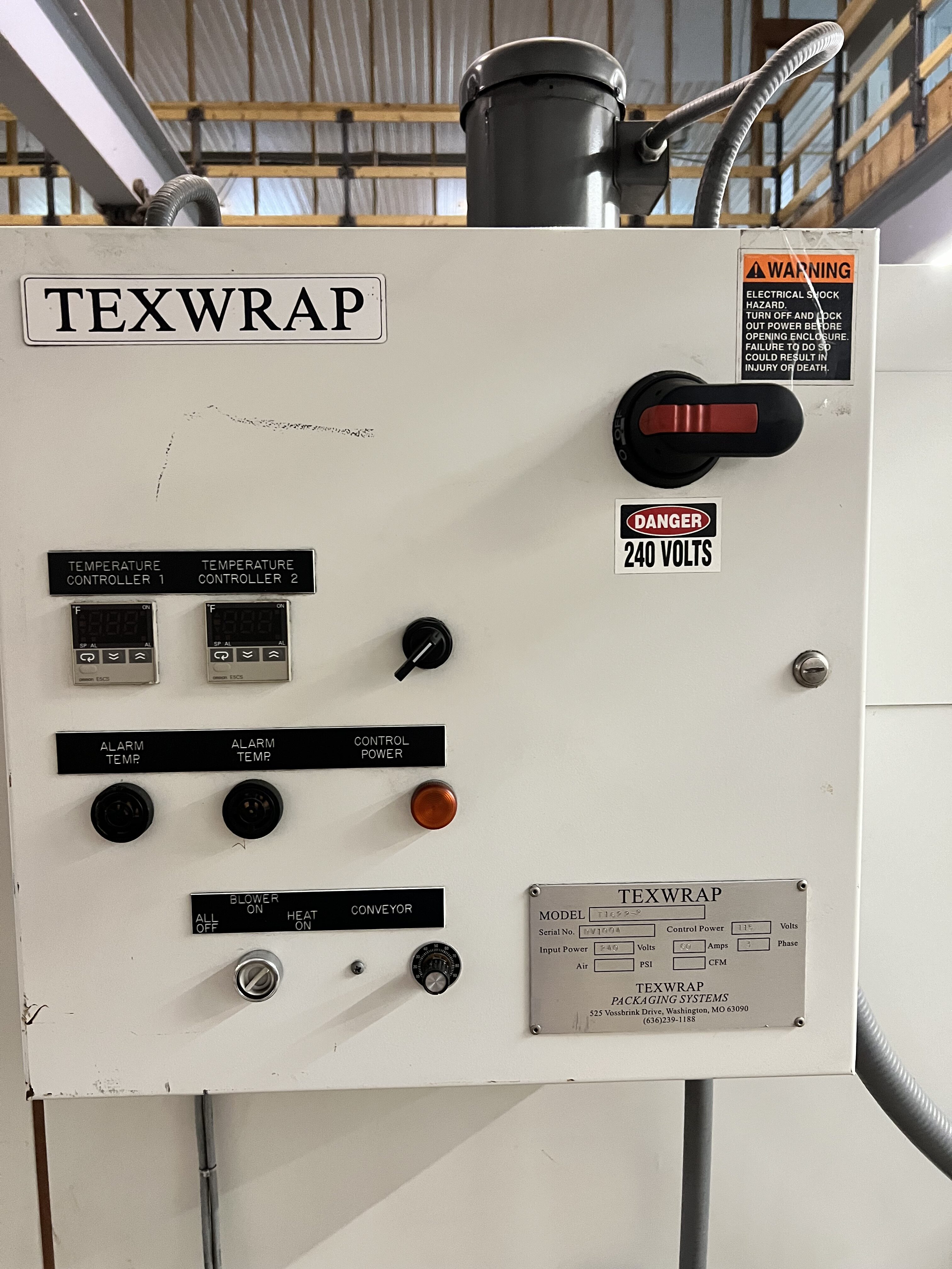 Texwrap 2202 SS Continuous Motion Side Seal Shrink Wrap System with Dual Chamber Tunnel - Image 6