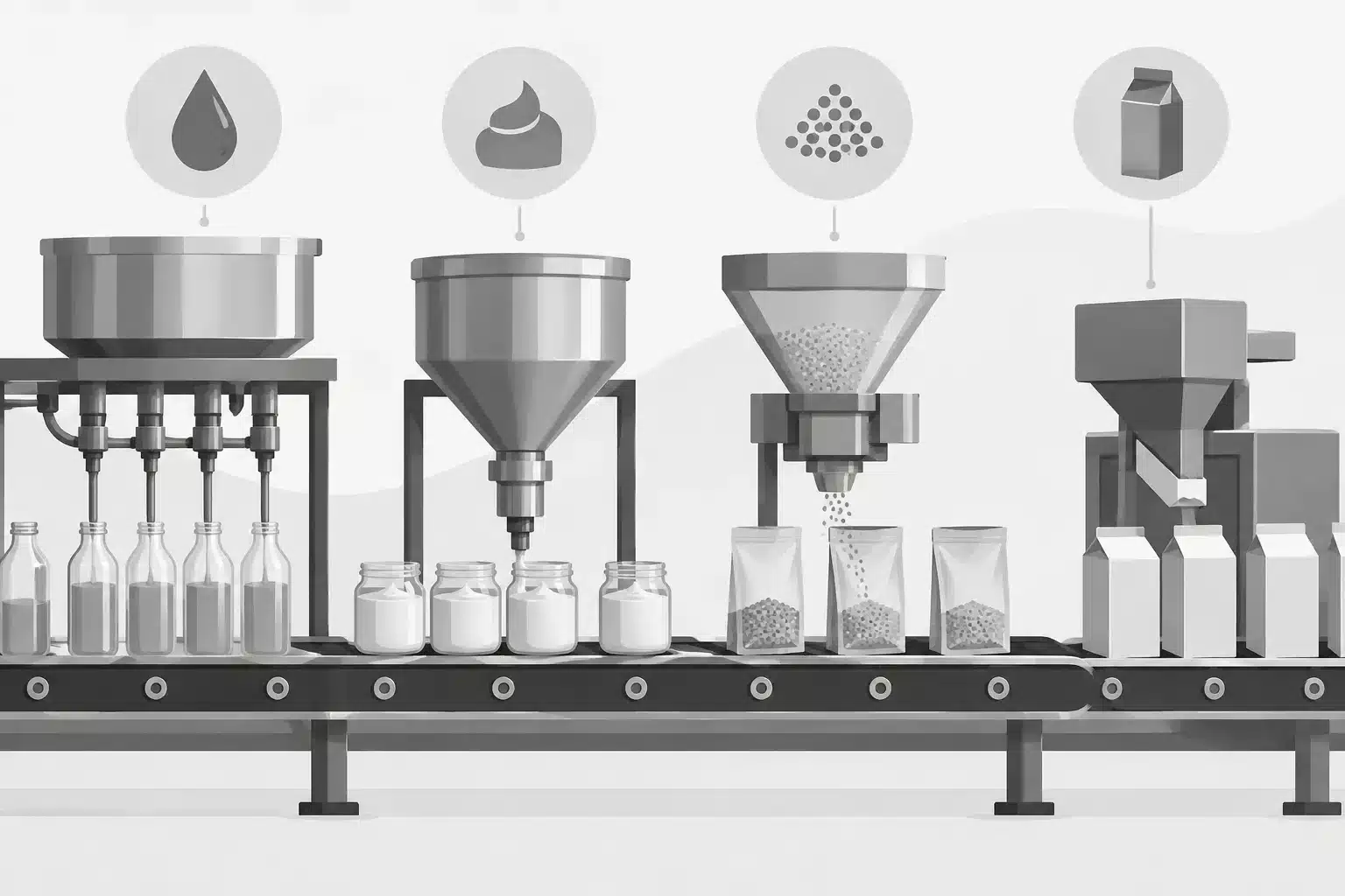 Filler Types for Reliable Packaging Line Output Filler Types for Reliable Packaging Line Output